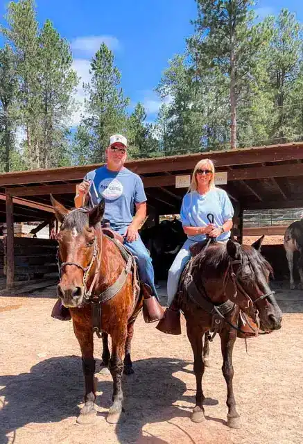 Custer State Park Blue Bell Horseback Riding