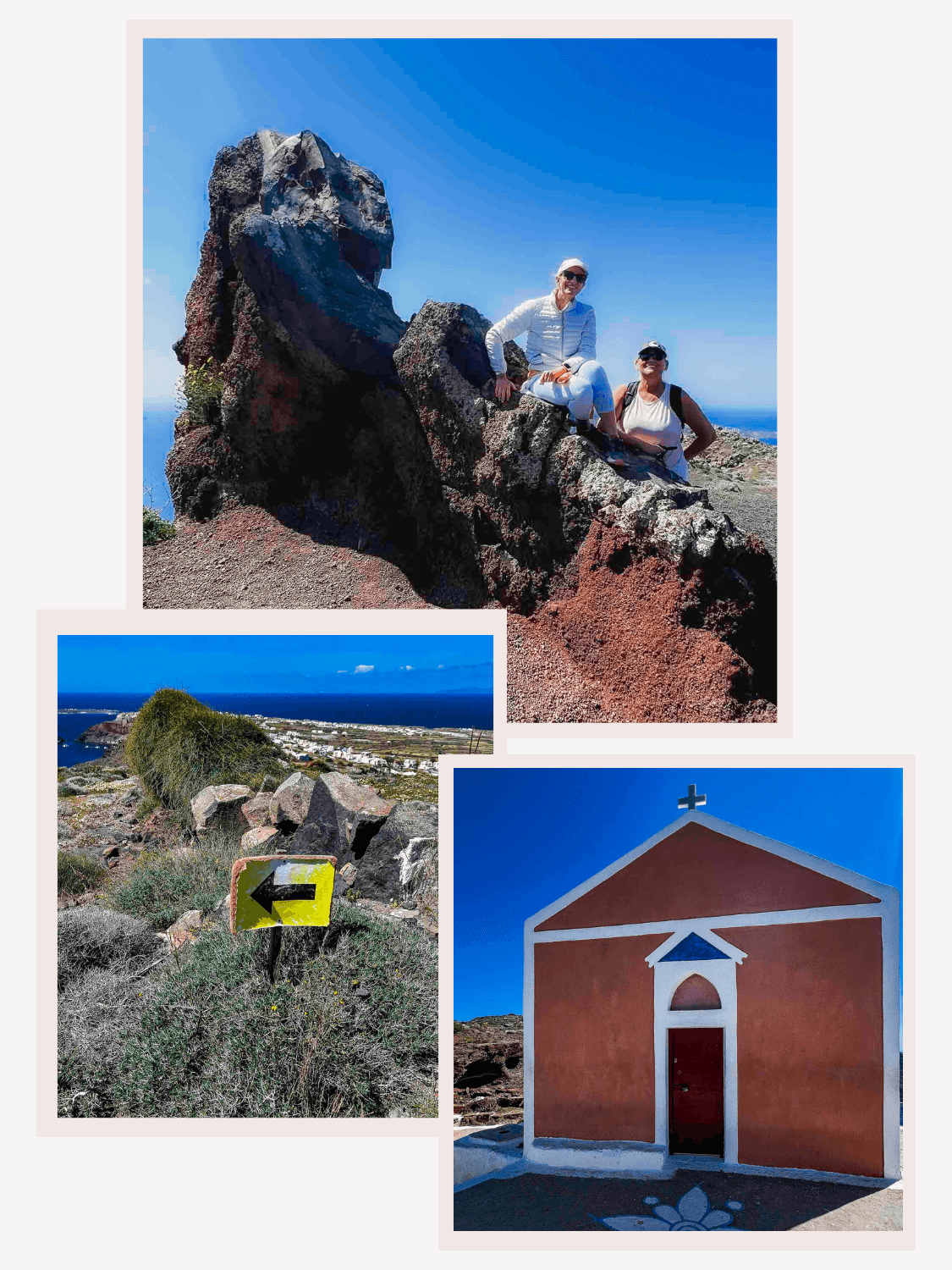 Hike Fira to Oia on Santorini Island