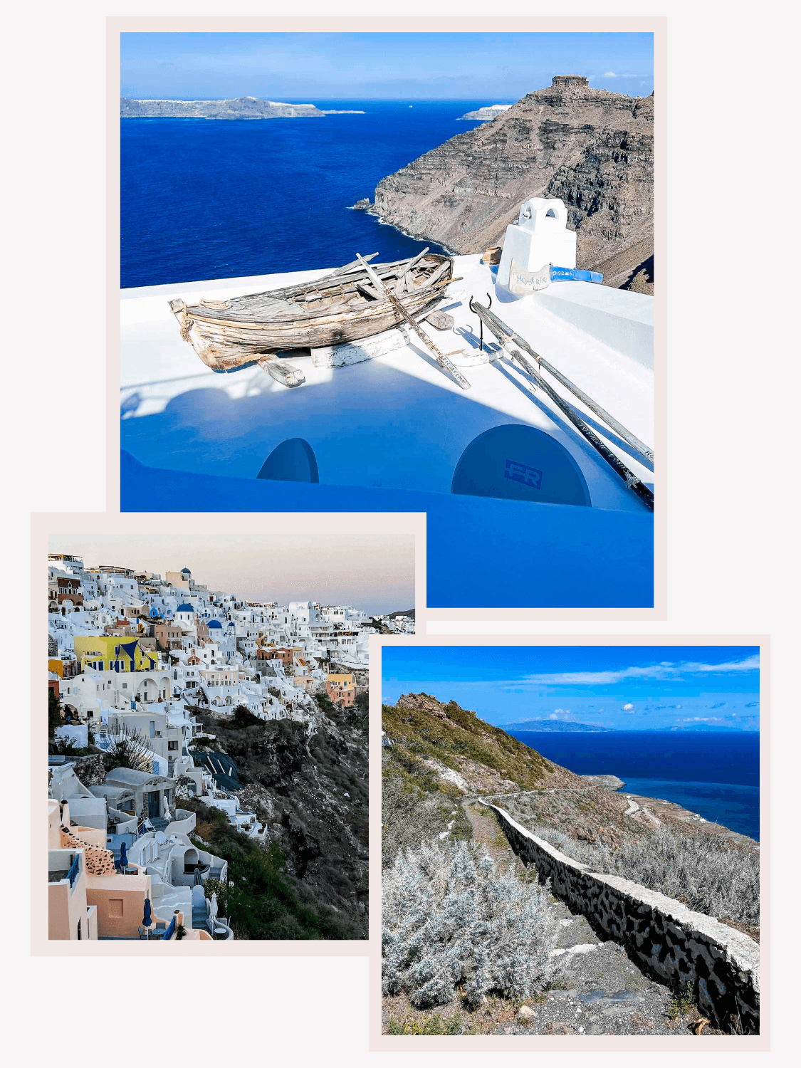 Hike Fira to Oia on Santorini Island