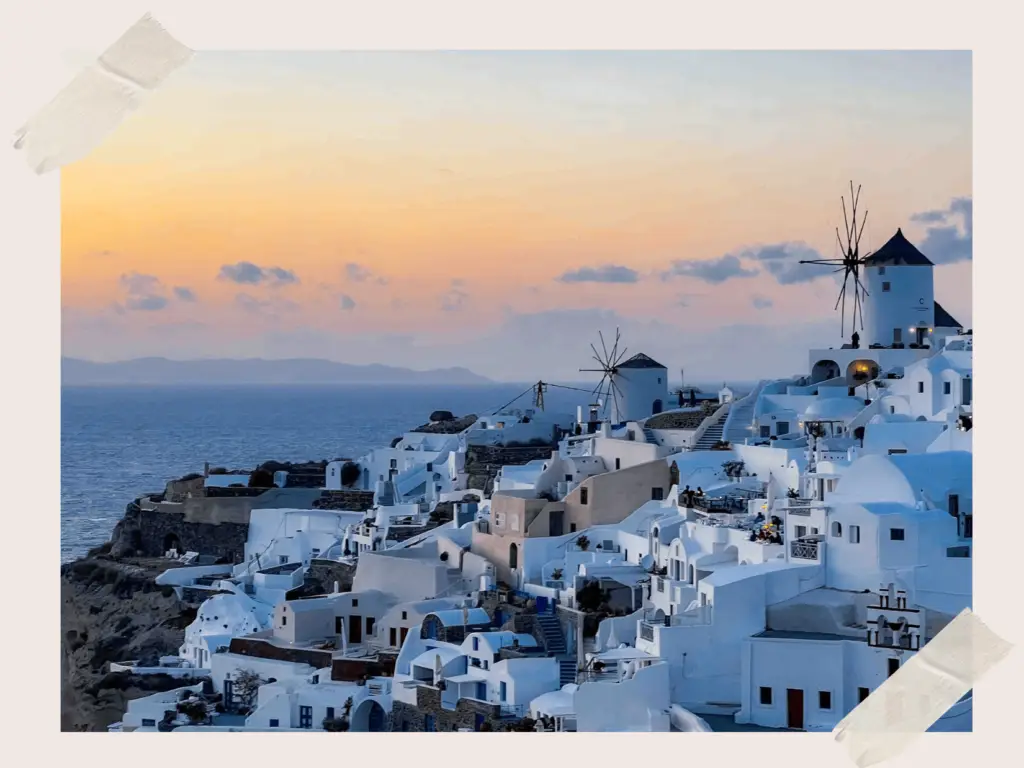 Sunset Views of Oia