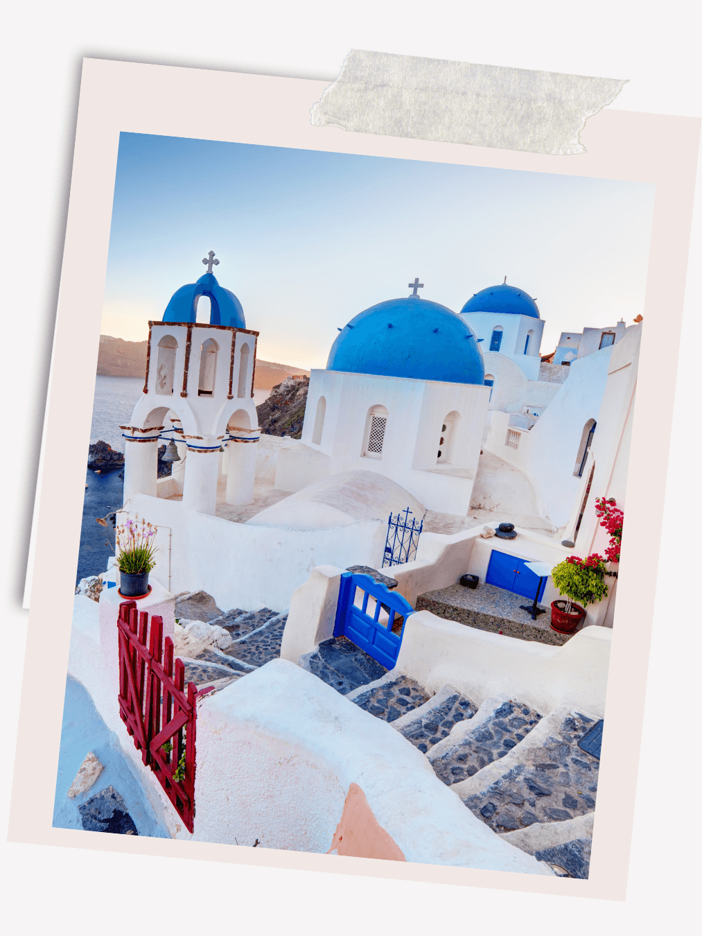 Oia's Blue Domed Churches