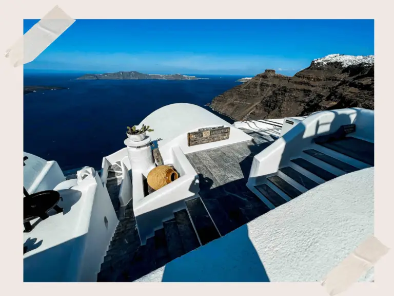 Discover the timeless beauty of Santorini architecture, where whitewashed buildings and blue-domed churches.