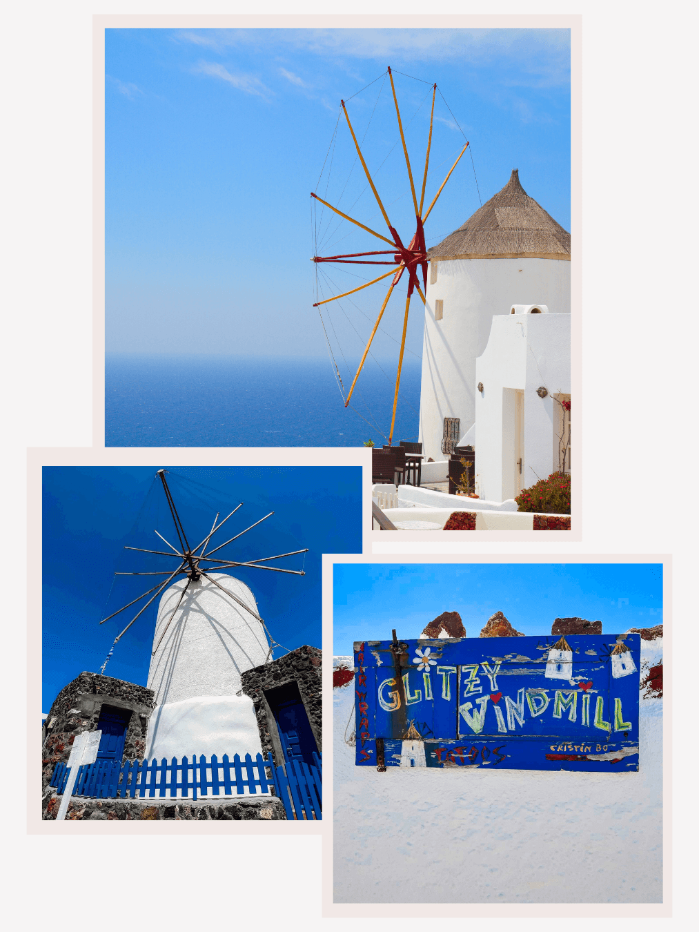 Oia windmills