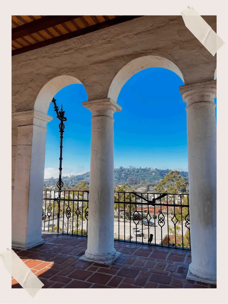 Santa Barbara Courthouse Clock Tower Views