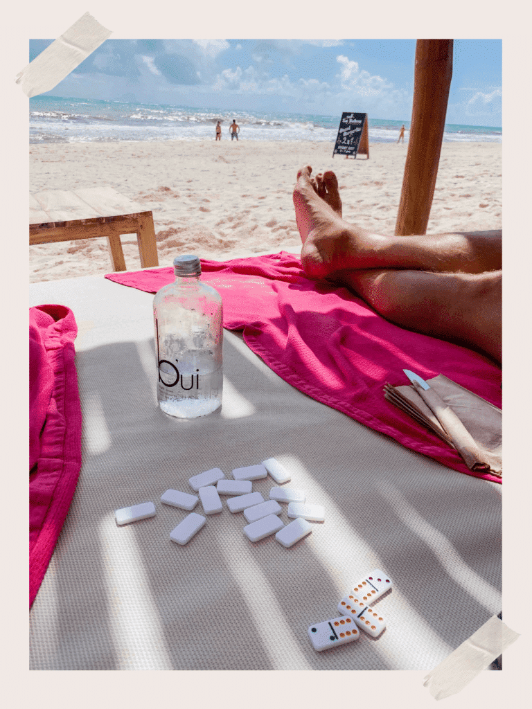 Hotel zone beaches front cabana