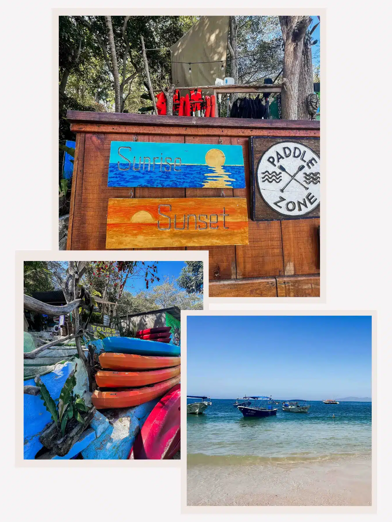 Kayak in Playa Mismaloya