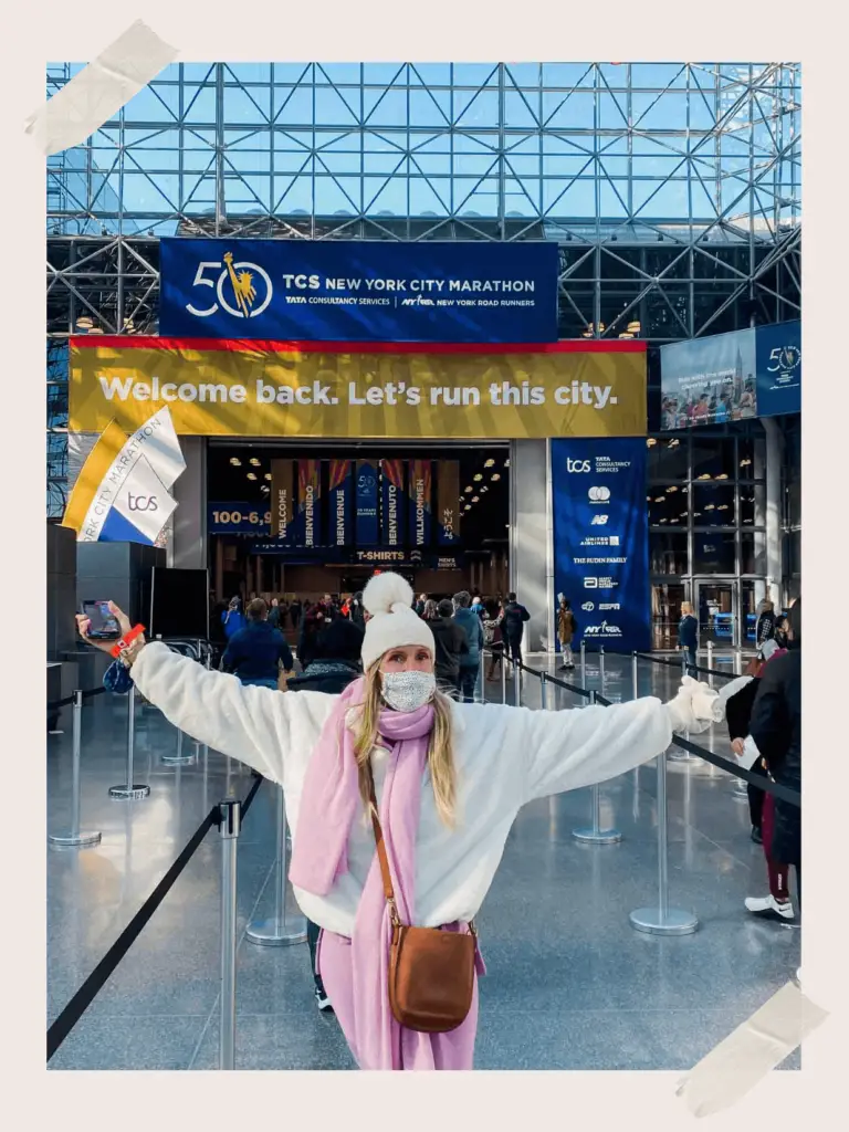 Expo at the New York City Marathon