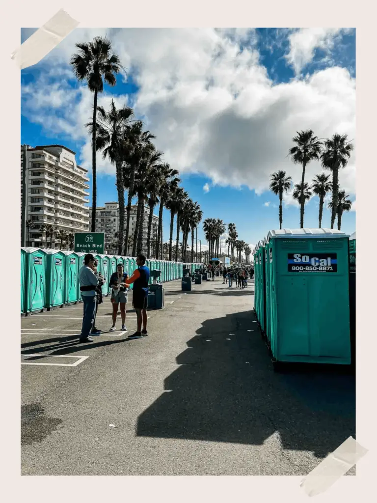 Surf City Marathon Porto Potty's