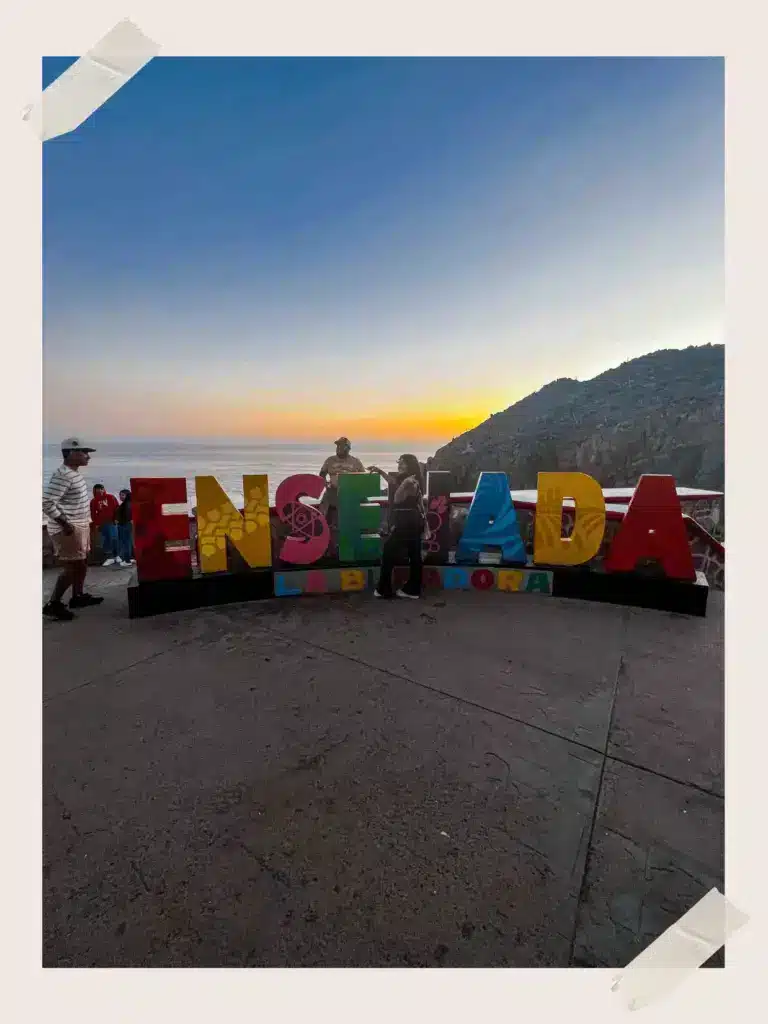 Ensenada Sign in La Bufadora