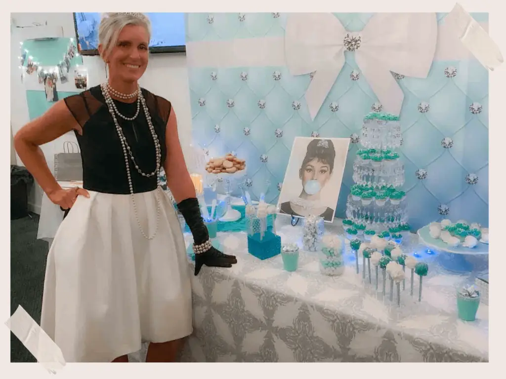 Breakfast at Tiffany's Theme Party Decorations