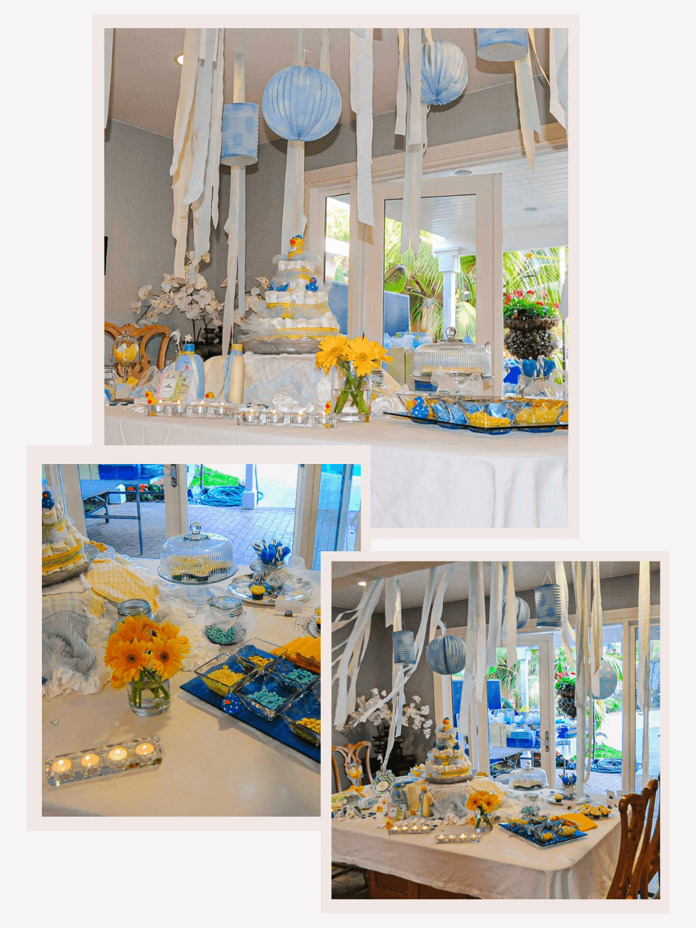 Baby Boy Shower Decorations