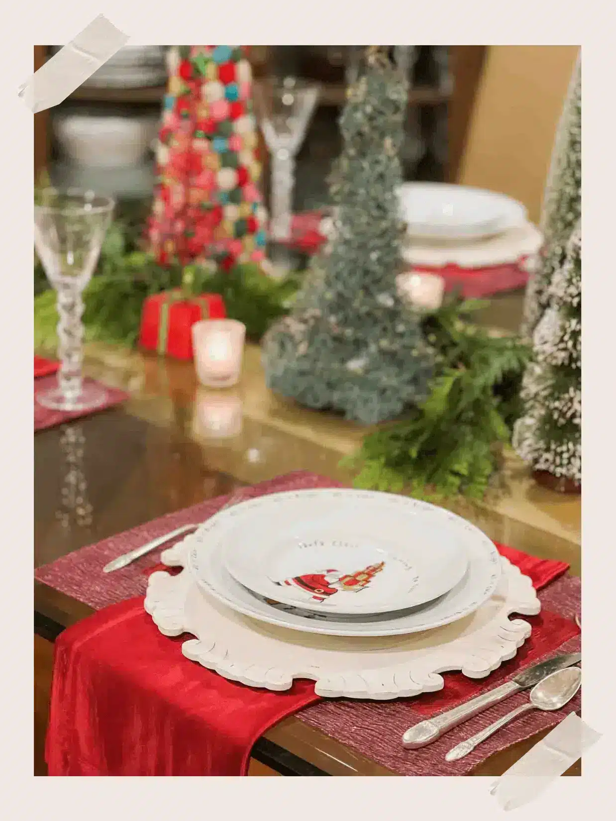 Christmas Table Setting Ideas