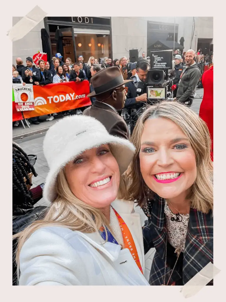 Savannah Guthrie at the Today Show Live