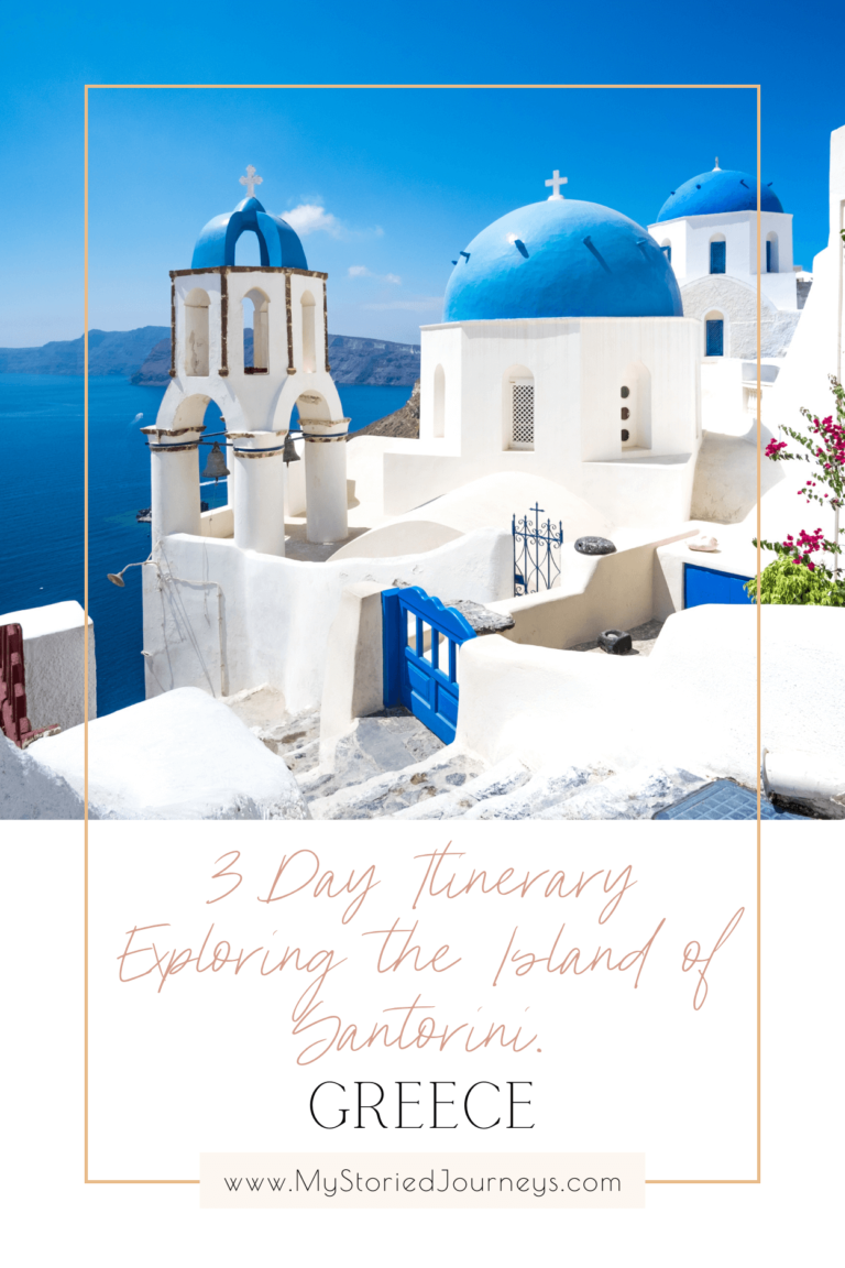 Santorini Greece Itinerary