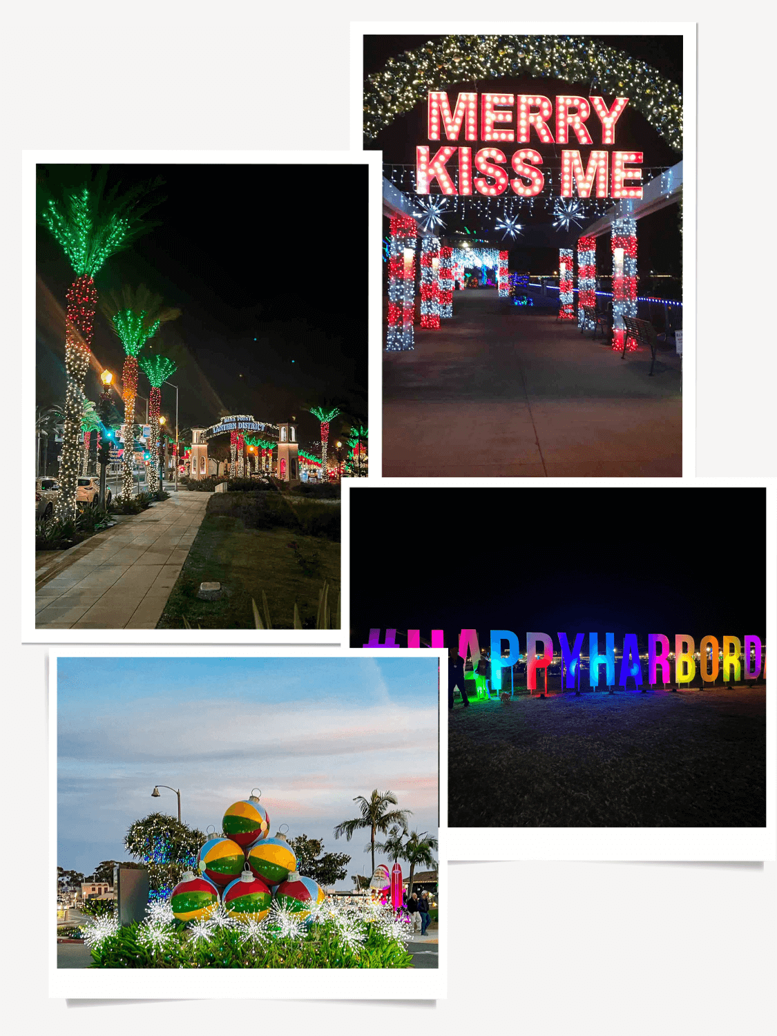 Happy Harbor Days, Holiday Lights in Dana Point Harbor, Merry Christmas,