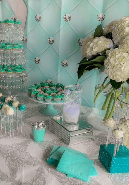 Breakfast at Tiffanys Theme Party Decor Ideas