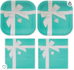 Breakfast at Tiffany's Plates