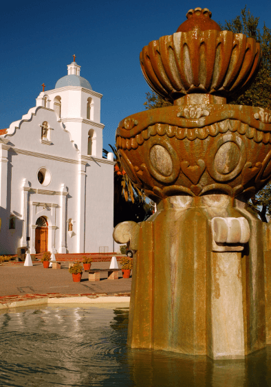 Mission San Luis Rey in Oceanside