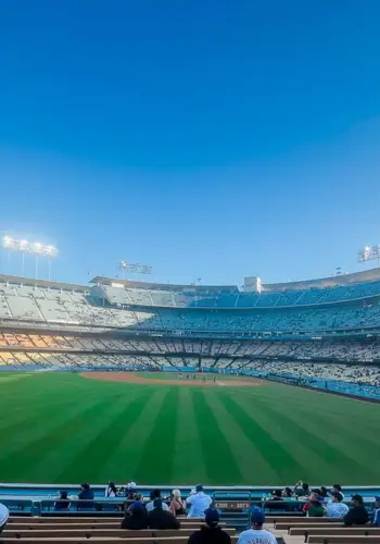 LA Dodger Stadium Outfield