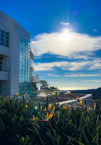 Getty Center Views of Los Angeles