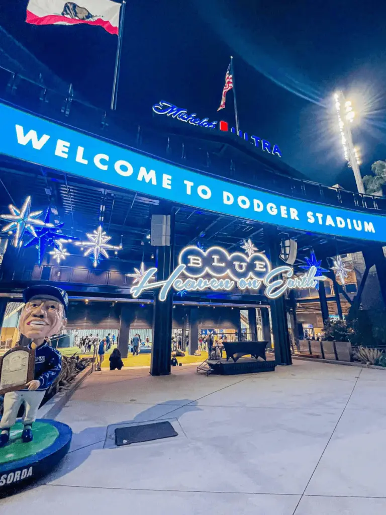 LA Dodger Stadium Blue Heaven on Earth