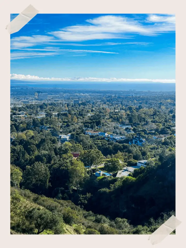 Getty Center Views of Los Angeles