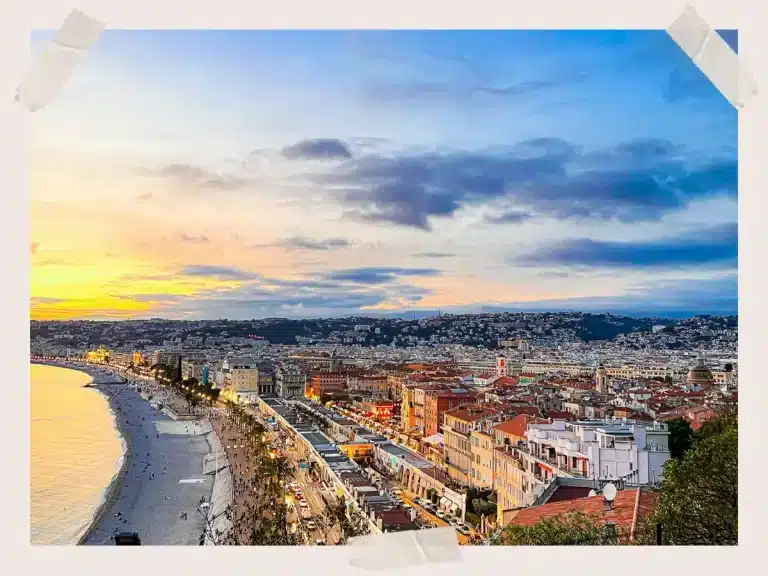 Views of Nice from Castle Hill