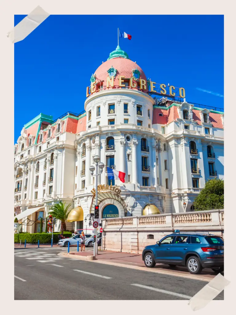 Le Negresco Hotel in Nice