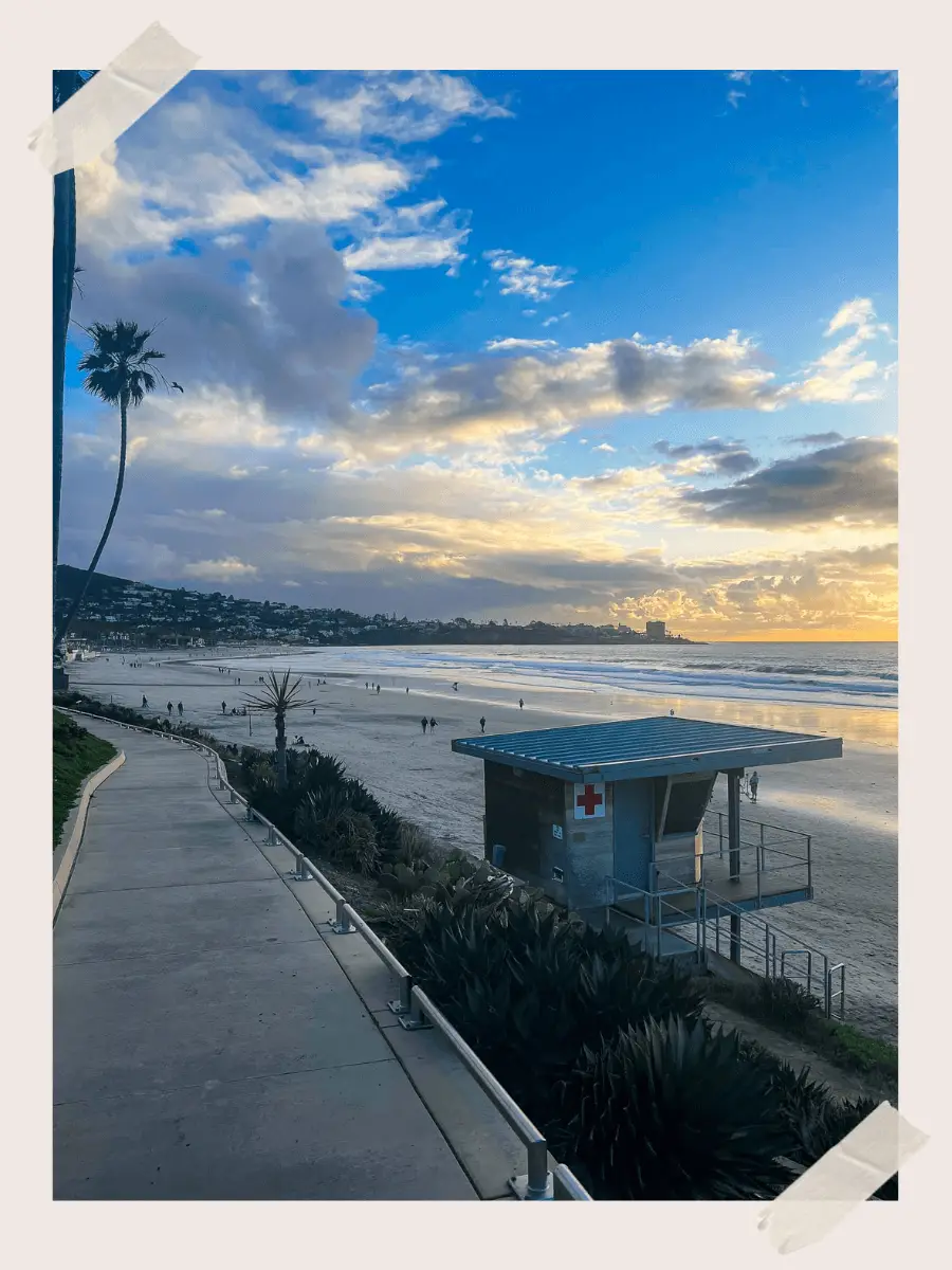 Beach in La Jolla Shores