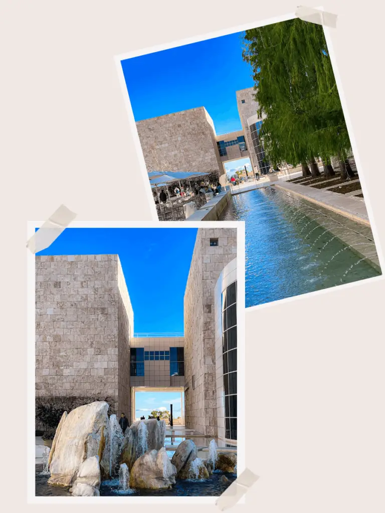 Visit the Getty Center Courtyard