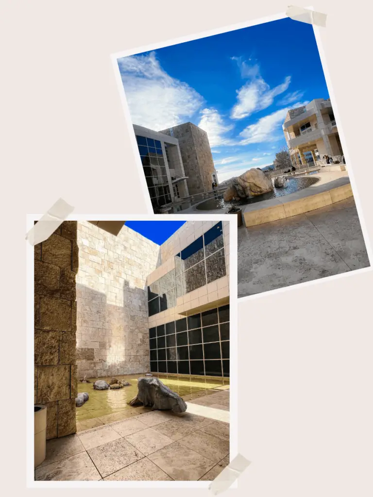 Getty Center Courtyard