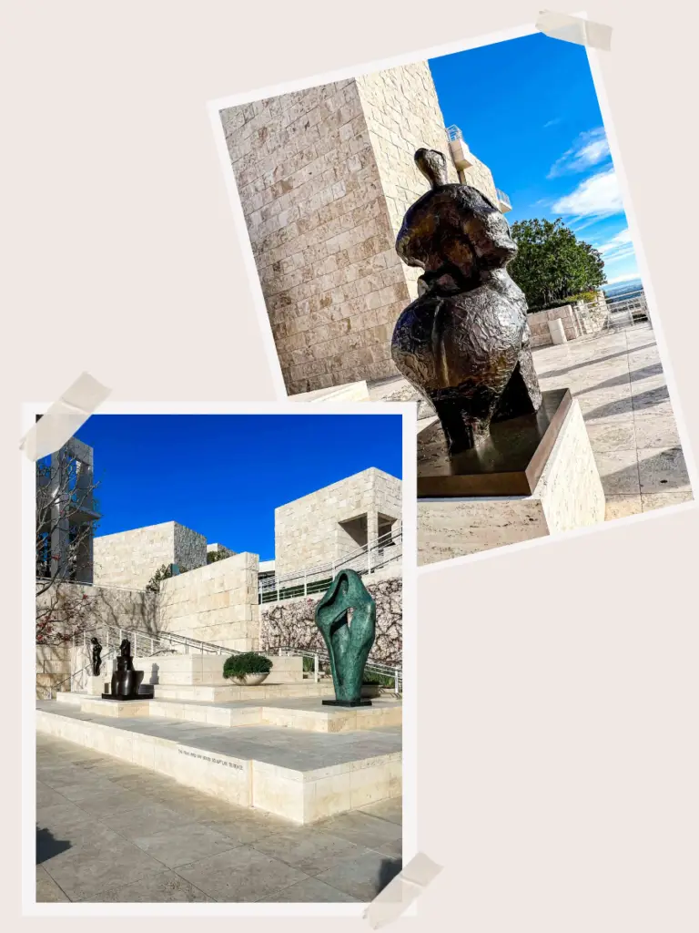 Getty Center Fran and Ray Stark Sculpture Terrace and Garden