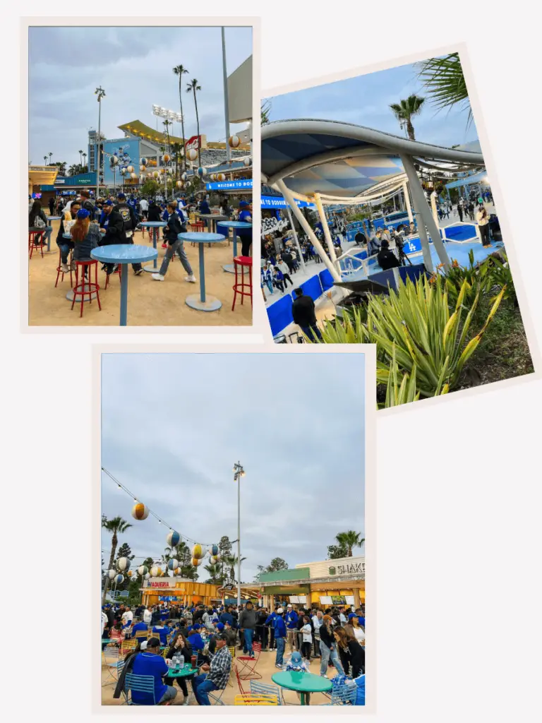 Dodger Stadium Centerfield Plaza