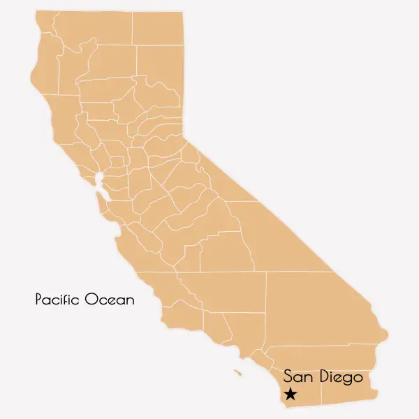 San Diego Map