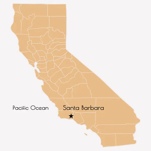 Santa Barbara Map