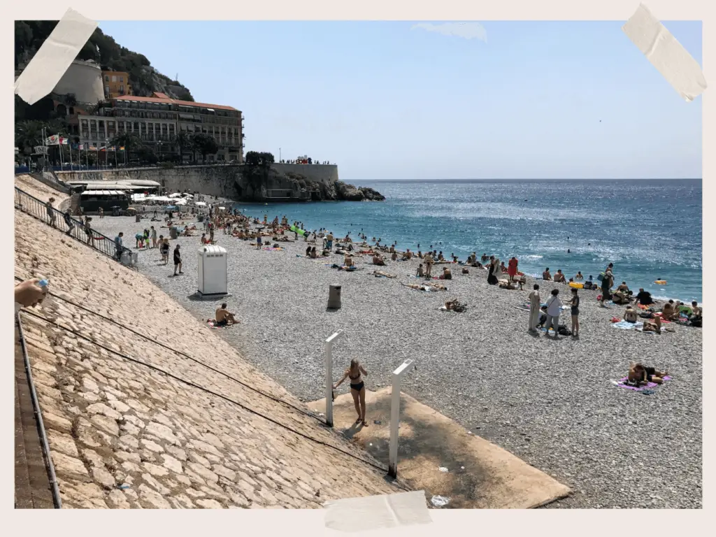 The best beaches in Nice - Plage Castel