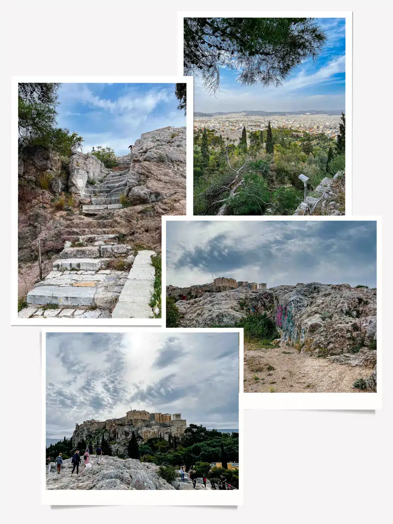 Areopagus Hill, Athens Greece Acropolis