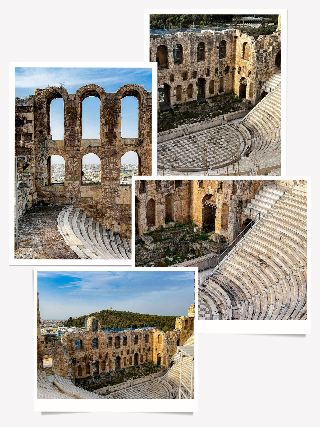 Odeon of Herodes Atticus, Acropolis, Athens Greece