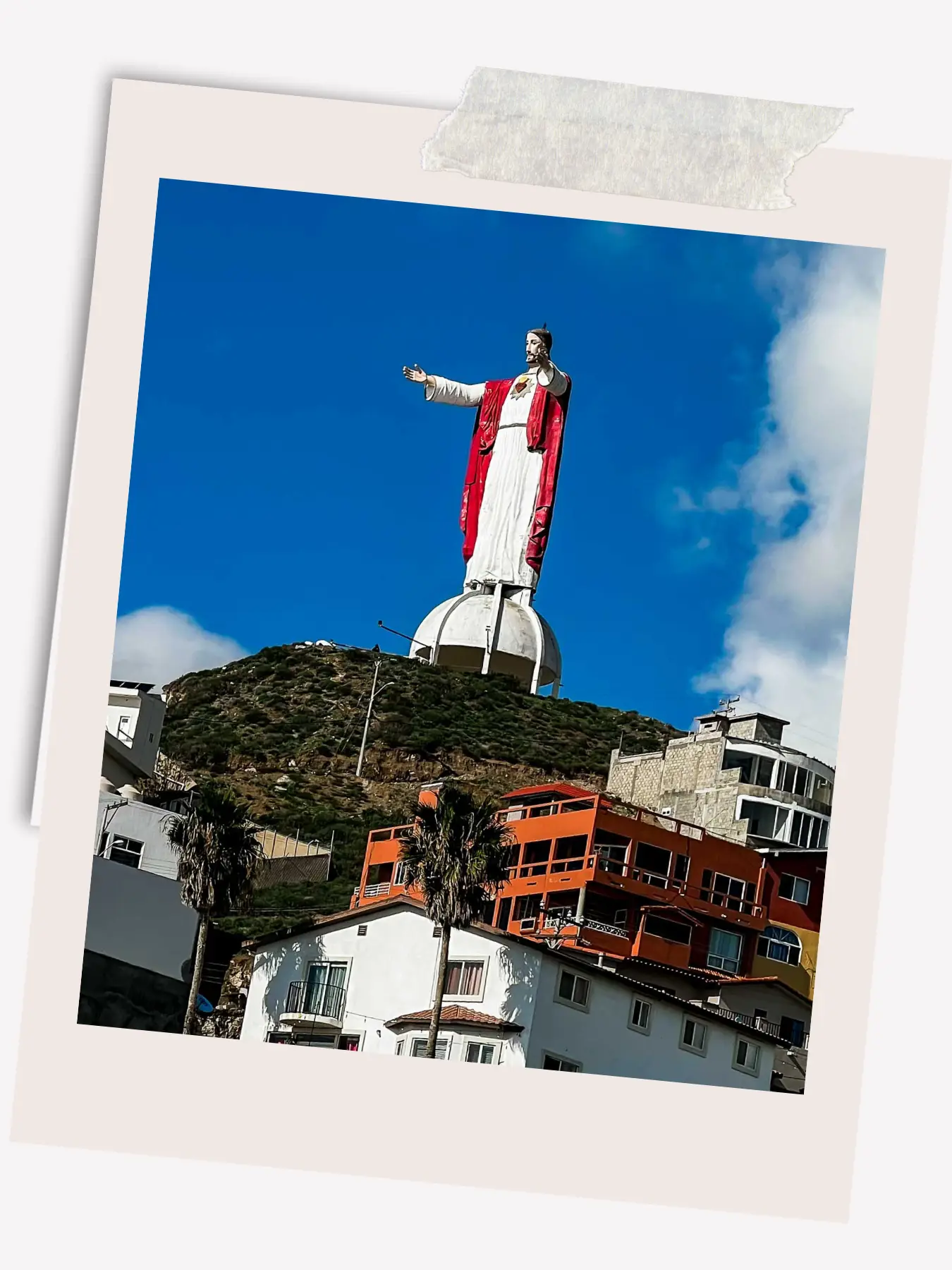 Rosarito Jesus Statue