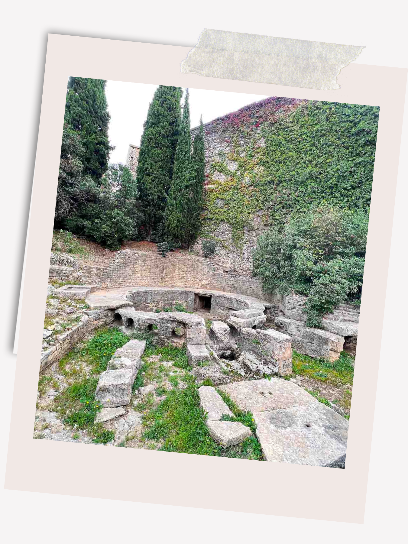 Castellum Aquae in Nimes France