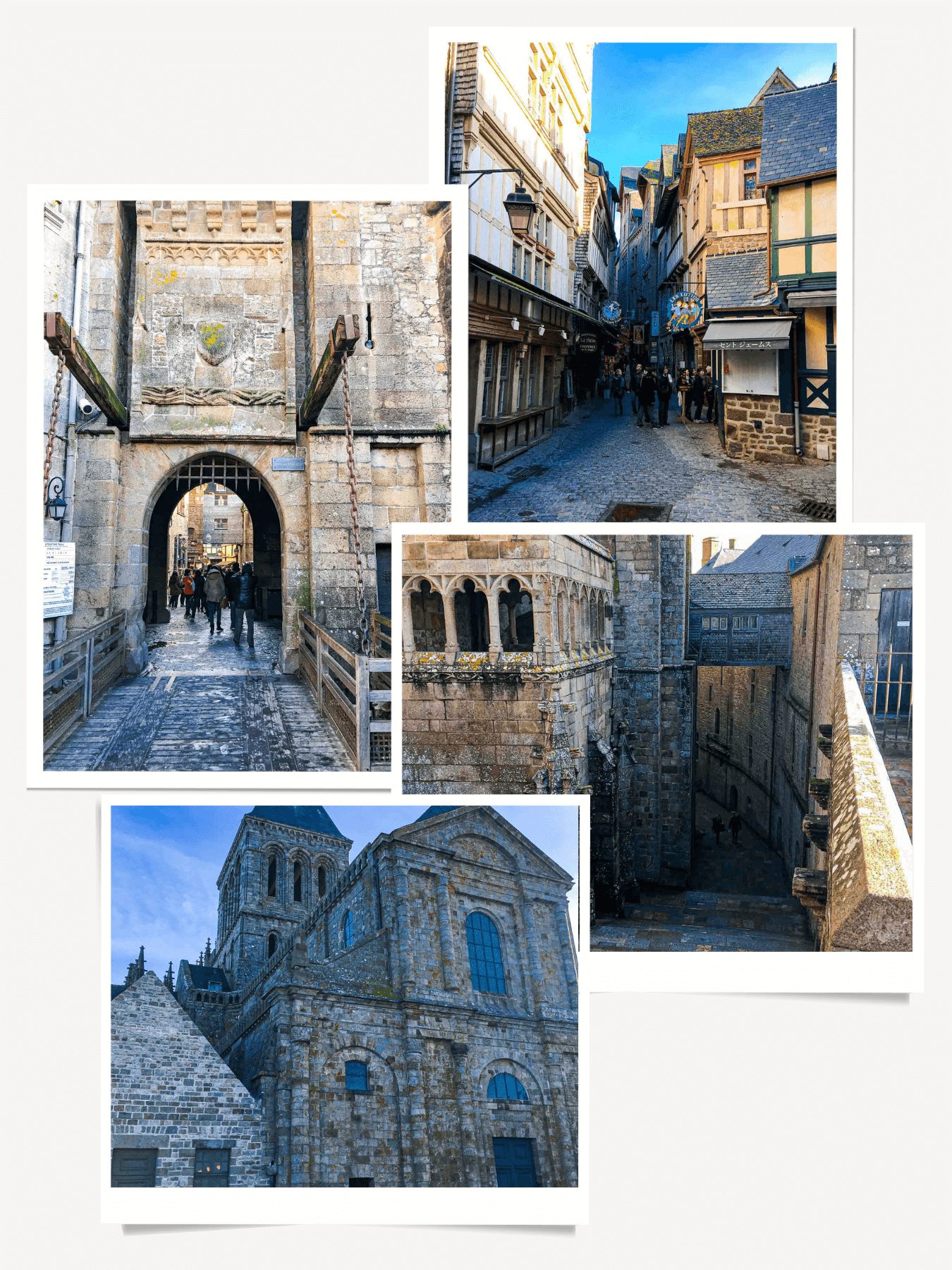 The Village of Mont Saint Michel