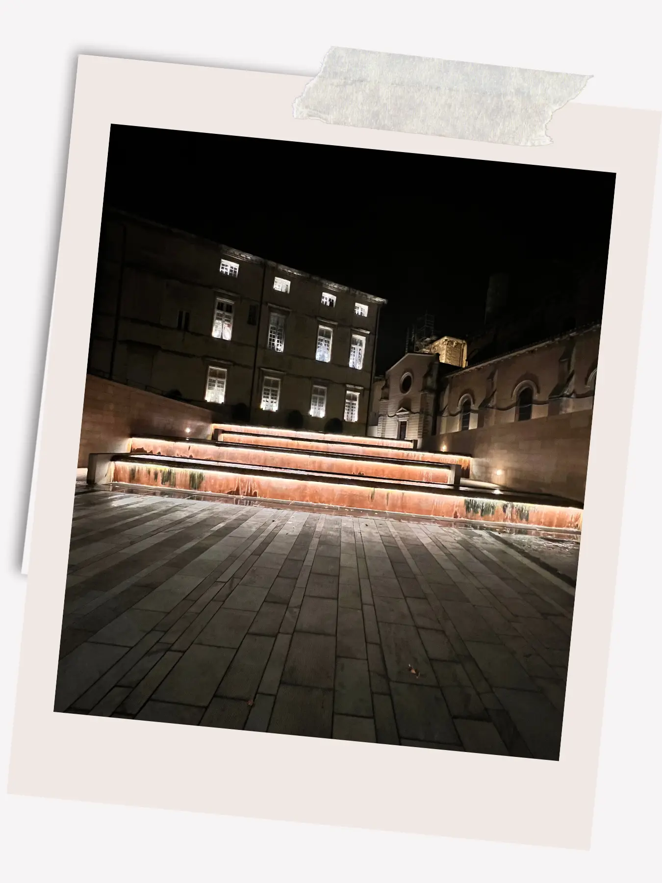 Place du Chapitre in Nimes France