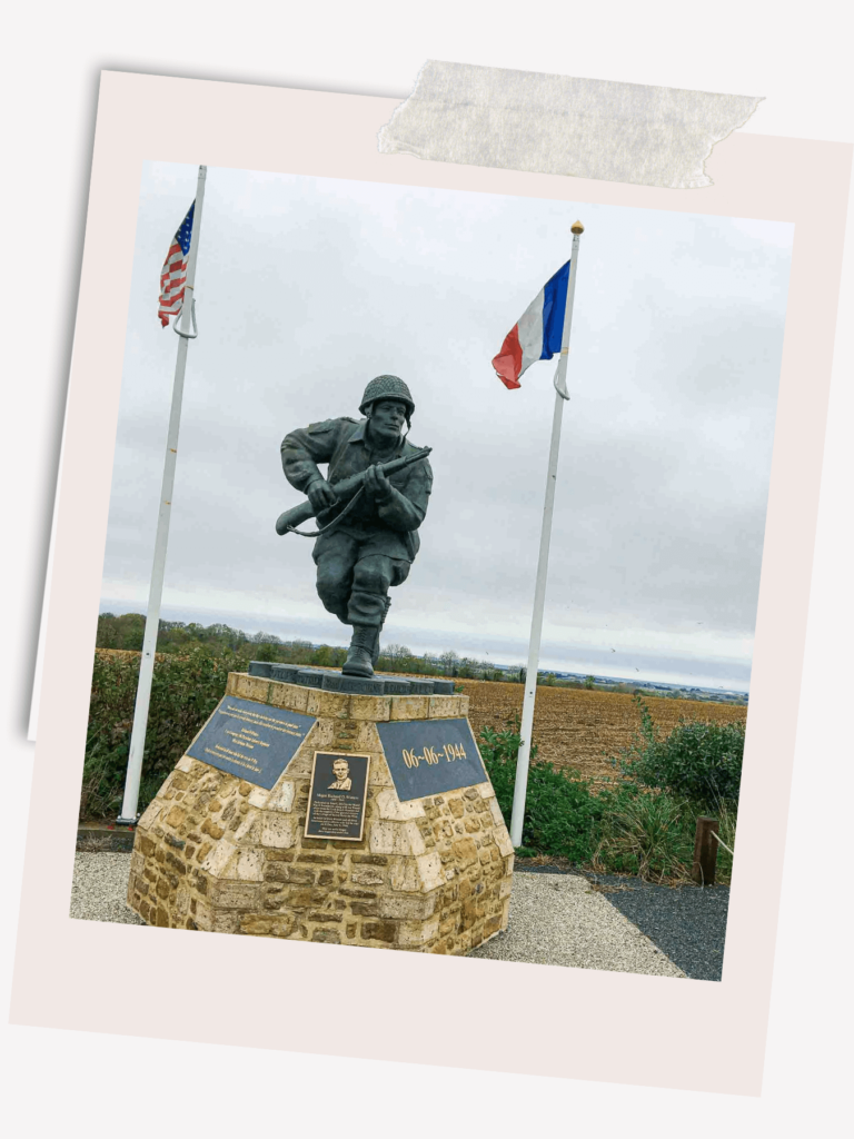 Richard Winters Memorial, D-Day Locations France, D-Day Guide