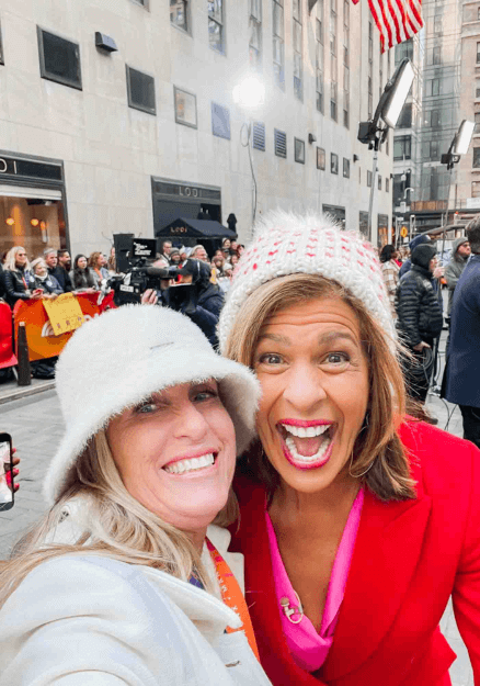 NBC Today Show Live on the Plaza in New York City, Manhattan, Rockefeller Center