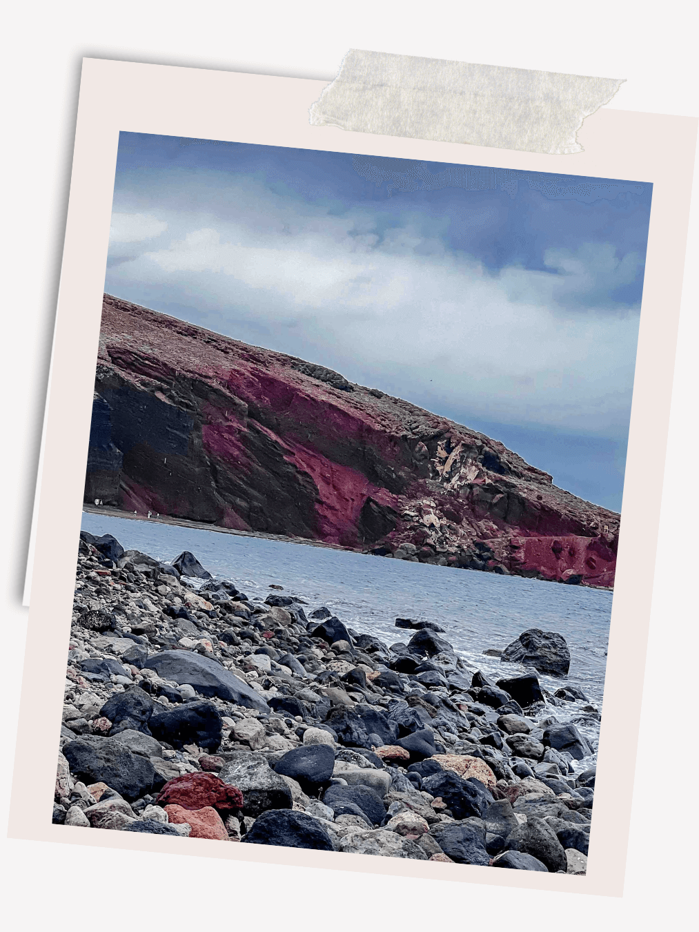 Santorini Red Beach March