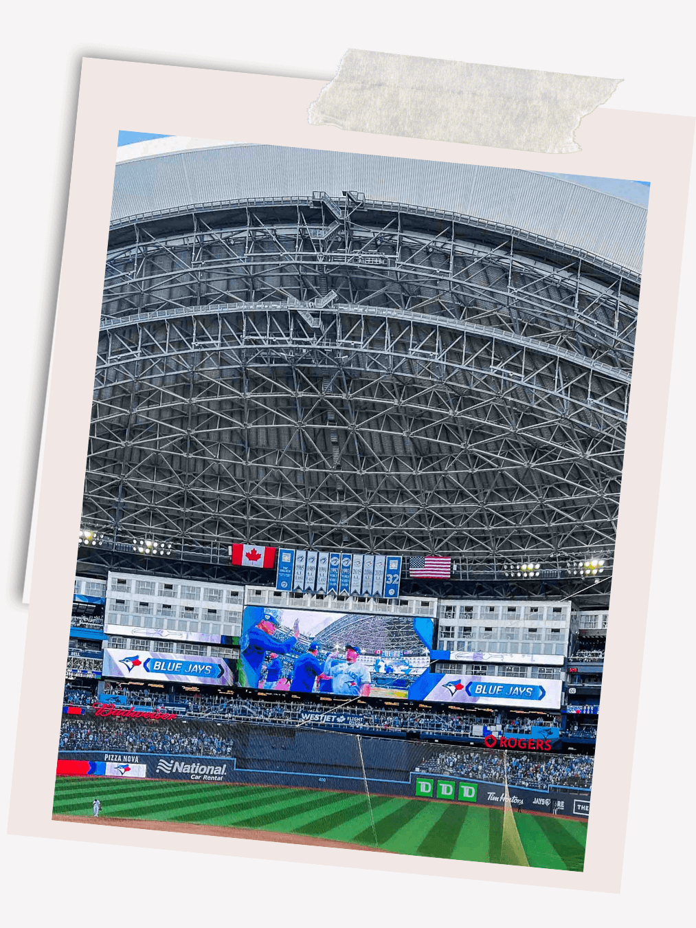 Toronto Blue Jays Stadium Rogers Centre Retractable Roof