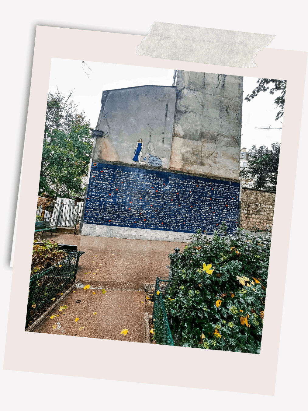 Love Wall in Montmartre