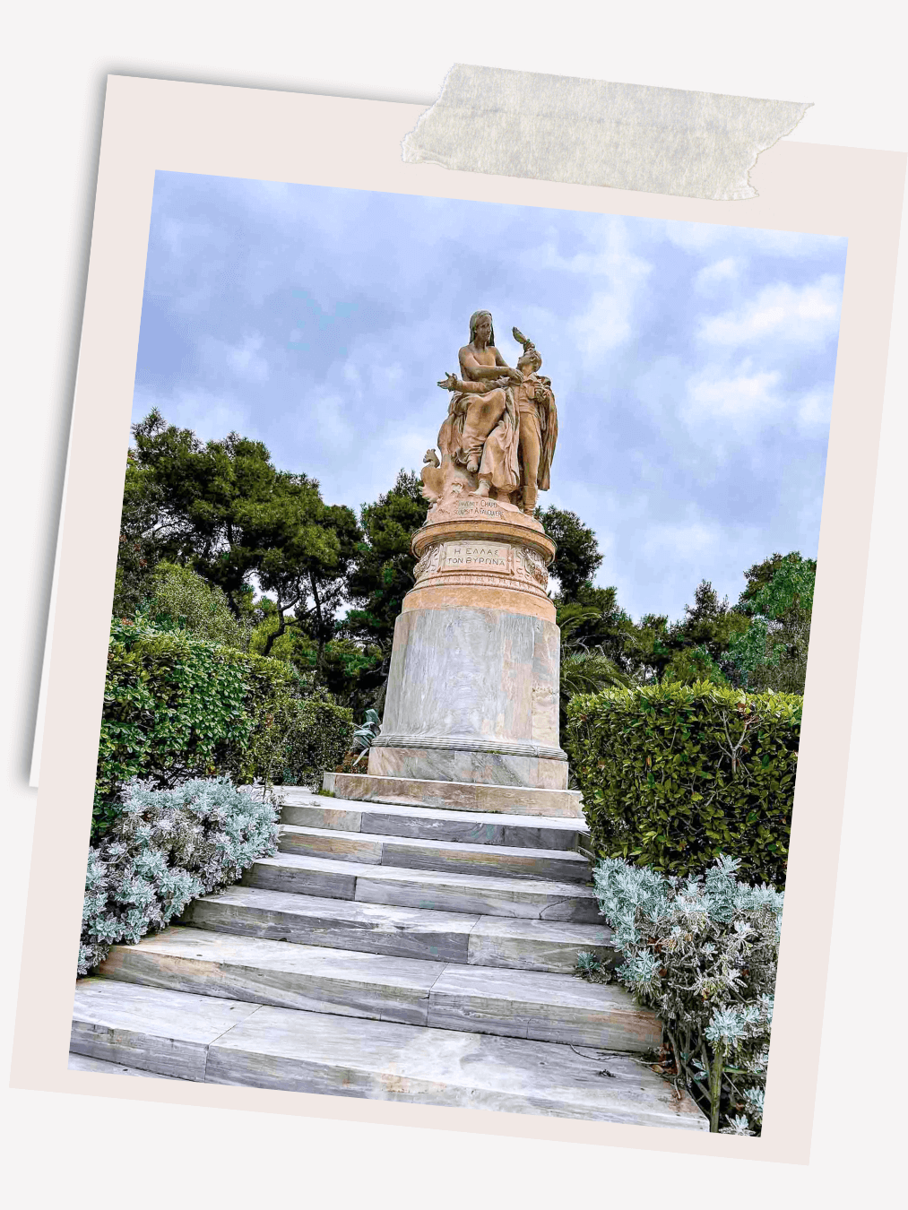 The Best Things to do Athens - Visit the Lord Byron Statue