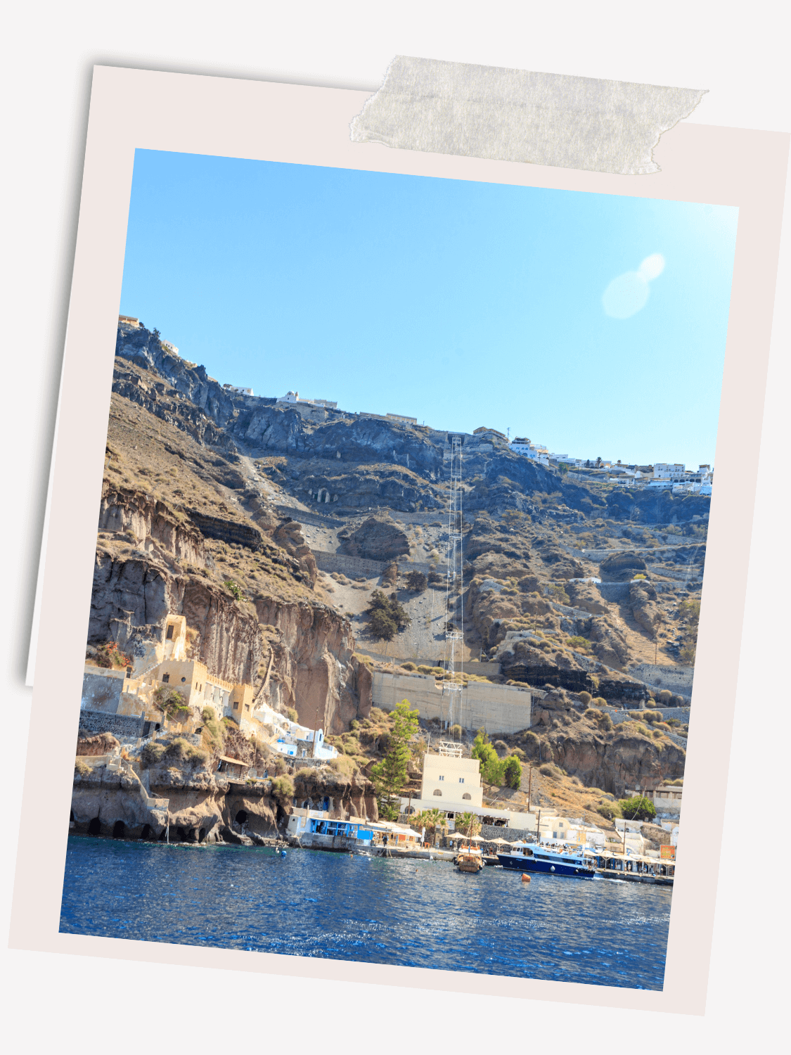 Fira Old Port Boat ride