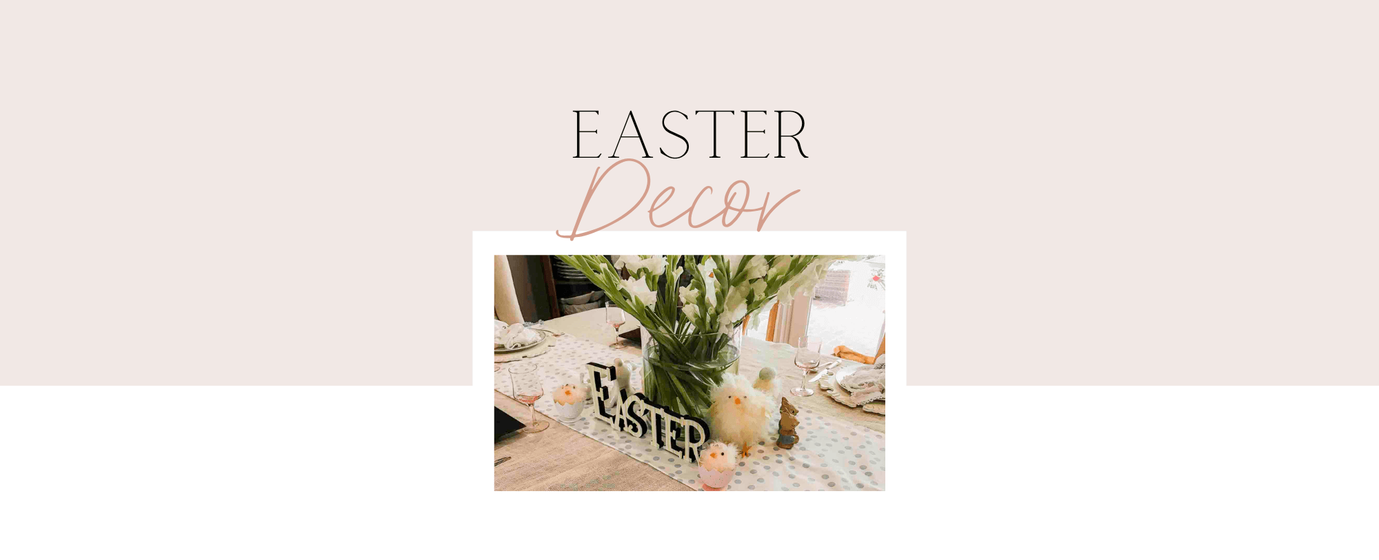 Easter Decoration Ideas